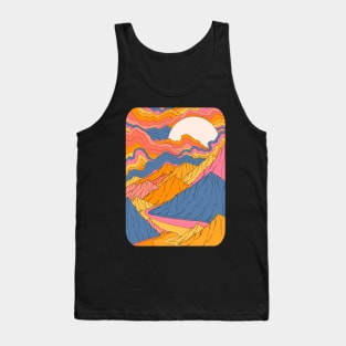 Clouds of summer lands Tank Top